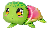 Palloncino Mylar Tartaruga Occhioni Dolci
