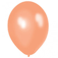 Palloncini in Lattice Salmone Metallizzato 12" da 50 pz 30 cm
